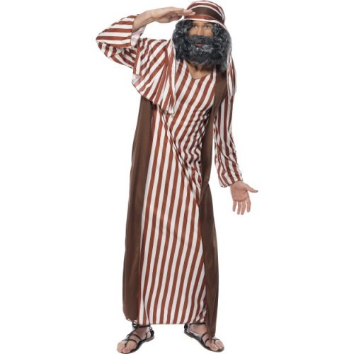 Shepherd Costume, Brown and White-0