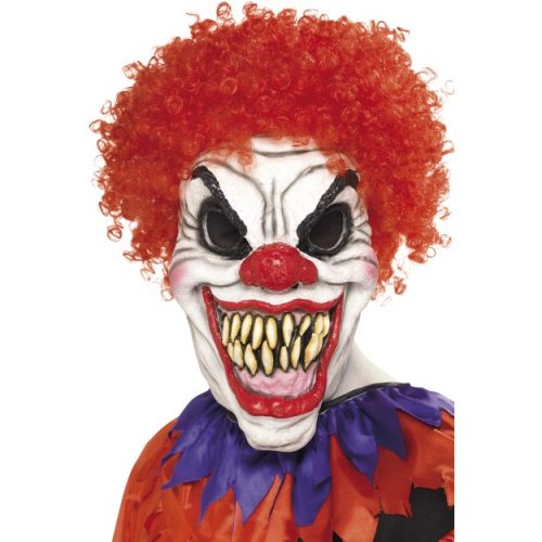 Scary Clown Mask, Foam Latex-0