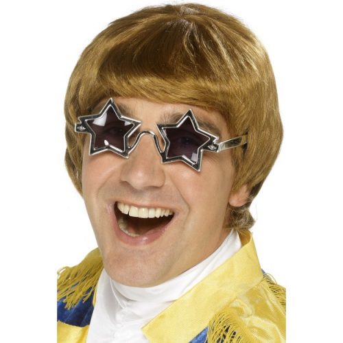 70's Star Man Wig & Glasses Set-0