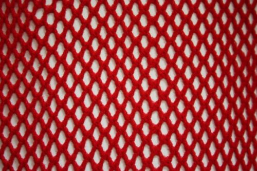 RED FISHNET TIGHTS-230550