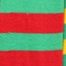 WW4177-GREEN AND RED STRIPED OVER THE KNEE SOCKS-0