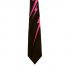 WW5964 Black tie with pink lightning bolts -0