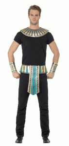 Egyptian Kit, Gold, with Collar, Cuffs & Belt